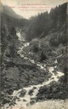 VINTAGE POSTCARD Cauterets Falls lower of Lutour in Gave than Raillere