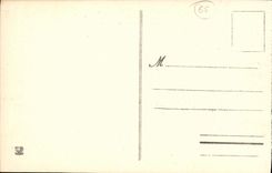 VINTAGE POSTCARD Cauterets In the Valley De Lutour Gave And the mule track