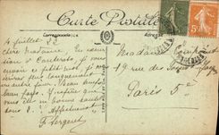 VINTAGE POSTCARD Cauterets the Bridge of Ratillere and Cabaliros