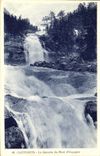 VINTAGE POSTCARD Cauterets the Cascade of the Bridge D Spain