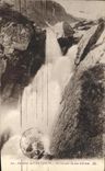VINTAGE POSTCARD Surroundings of Cauterets the Cascade of the Lake D Estom