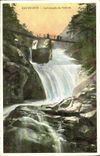 VINTAGE POSTCARD Cauterets the Cascade of Cerizet