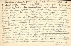 VINTAGE POSTCARD Cauterets Panorama of Cauterets