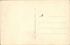 VINTAGE POSTCARD Cauterets Route of Pierrefitte has Cauterets Gave and Peguere