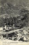 VINTAGE POSTCARD the Pyrenees Cauterets Gave of Cambasque and View of Cauterets