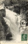 VINTAGE POSTCARD Environs of Cauterets Cascades of Cerisey