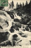 VINTAGE POSTCARD Cauterets Cascades of Lutour Chute principal