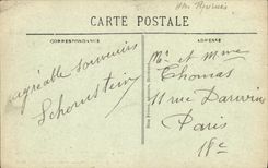 VINTAGE POSTCARD Massive Cauterets of Vignemale the glacier of Oulettes the long spade of Vignemale