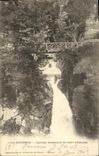 VINTAGE POSTCARD Cauterets Cascades Lower of the Bridge D Spain