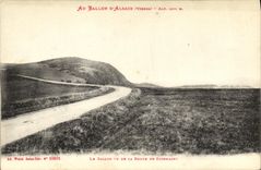 CPA Ballon d Alsace Le Ballon vu de la route de Giromagny
