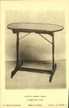 CPA Louis XVI Kidney Table in light friut wood