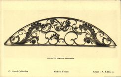 CPA Louis XV Forged Overdoor 