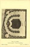 CPA Small City Garden Louis XVI period Plan by Deneufforge