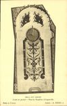 CPA Small City Garden Louis XV period Plan by Dezallier d Argenville