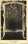 CPA Louis XV th Firescreen Damask panel Chateau de Fontainebleau