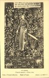 CPA An Amazon French tapestry Circa Paris Priavte Collection