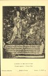 CPA Allegory of the Life of Man French tapestry Circa Private collection