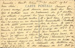 CPA Monument Aux Biables Bleus Au Grand Ballon