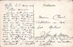 VINTAGE POSTCARD Mulhausen I E Neuquartierplatz