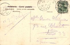 VINTAGE POSTCARD Mulhouse Turn of Bollwek