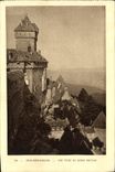 VINTAGE POSTCARD High Kœnigsbourg Seen from of the Large Bastion