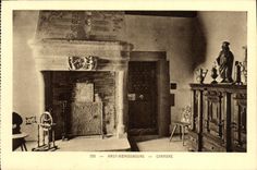 VINTAGE POSTCARD High Kœnigsbourg Room