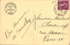 VINTAGE POSTCARD High Kœnigsbourg Seen D together