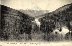 CPA Le Hohneck Le Rheinkopf et Feignes d Artimont