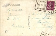 CPA Le Hohneck Vu de la Martinswand