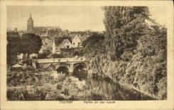 Ano dejado Colmar Der Lauch de la POSTAL de la VENDIMIA