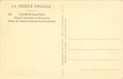 Museo Unterlinden o Schongauer de Colmar de la POSTAL de la VENDIMIA