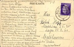 La POSTAL Colmar Schwendibrunnen de la VENDIMIA puso Kaufhaus