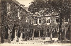 POSTAL Colmar de la VENDIMIA el claustro de L vieja cria las dominicanas