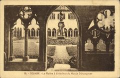 La POSTAL Colmar de la VENDIMIA el claustro tiene museo de Interieur Schoengauer