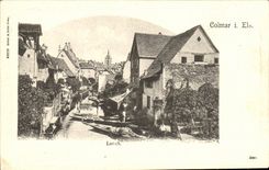 Eis Lauch de Colmar de la POSTAL de la VENDIMIA