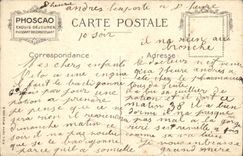 POSTAL Colmar Colmar viejo de la VENDIMIA con el claro de luna