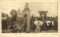 Museo Jesús y Zachee Cene Caspar Isemann de Colmar de la POSTAL de la VENDIMIA