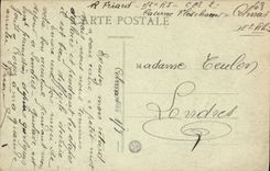 POSTAL Colmar Automobile Road De Rouffach de la VENDIMIA