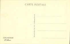 POSTAL Colmar de la VENDIMIA la llamada de la corte D