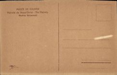 Natividad de Colmar de la POSTAL de la VENDIMIA del Jesucristo Matias Grunewald