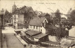 Calle de Colmar de la POSTAL de la VENDIMIA de los curtidores