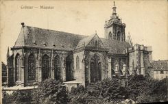 POSTAL Colmar Munster de la VENDIMIA