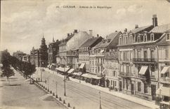 Avenida de Colmar de la POSTAL de la VENDIMIA de la república