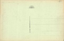 Jardin de Colmar de la POSTAL de la VENDIMIA del monumento del Champ de Mars de Brust