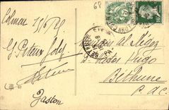 POSTAL Commanderie Colmar de la VENDIMIA de St Jean