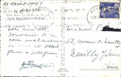 POSTAL MODERNA dimension nortena grasa la cadena de L Esterel