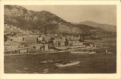 CPA Monte Carlo Vue Generale prise de Monaco