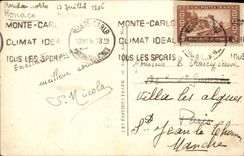 CPA Monte Carlo Le Casino et le Tir aux Pigeons