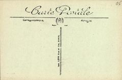 CPA Menton Vue prise de la Frontiere Franco Italienne