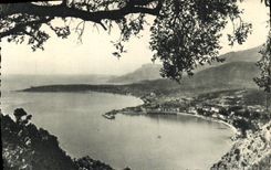 CPA Menton Vue prise de la Frontiere Le Cap Martin